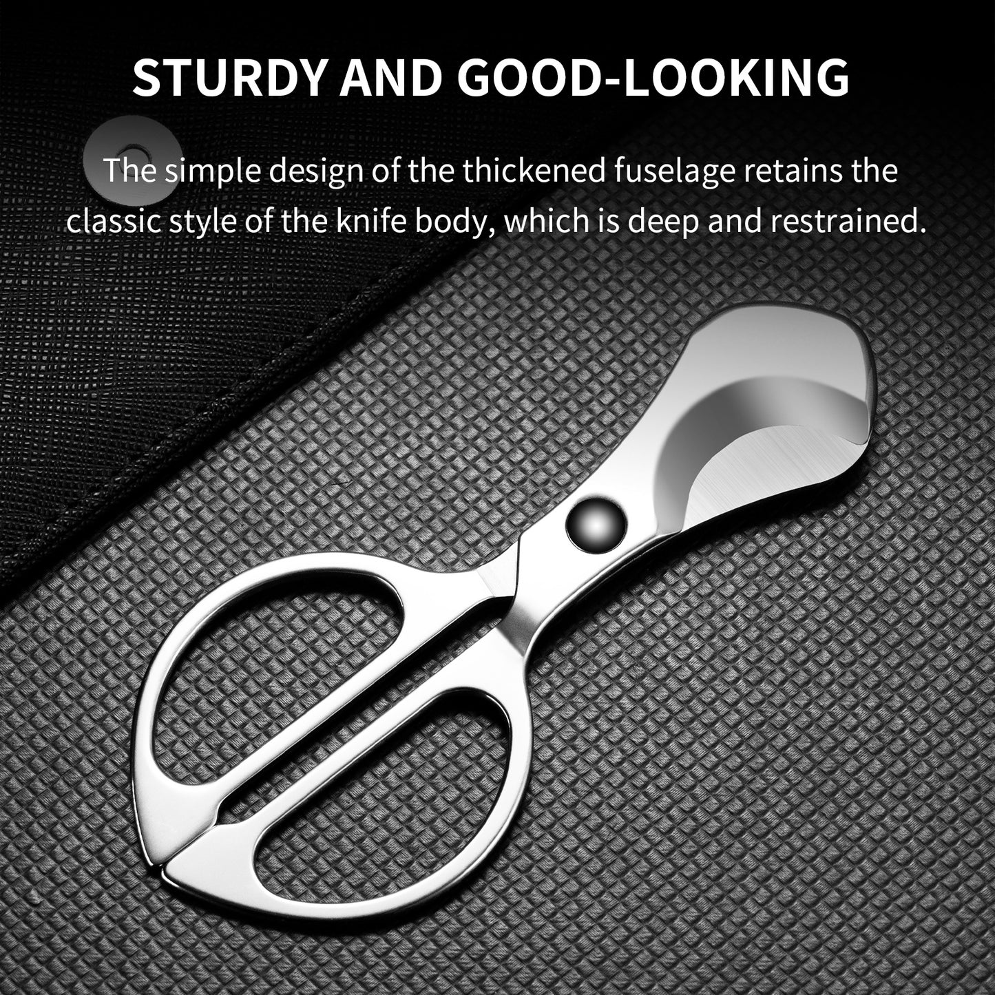 Cigar Scissors Cutter, Stainless Steel with Gift Box