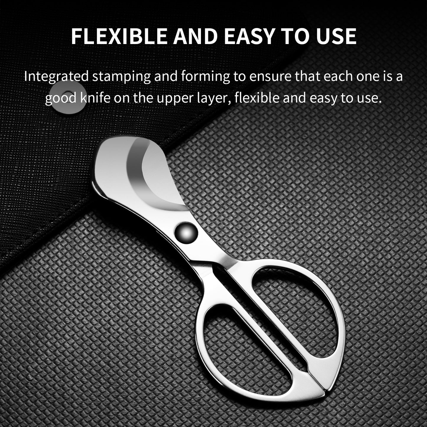 Cigar Scissors Cutter, Stainless Steel with Gift Box