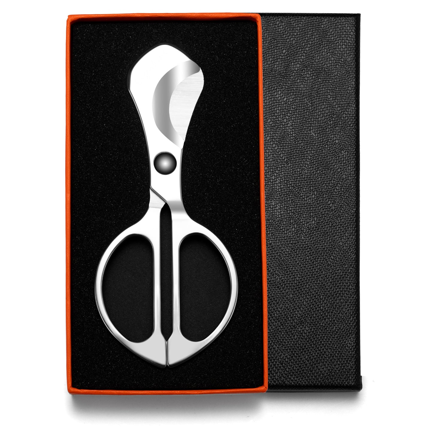 Cigar Scissors Cutter, Stainless Steel with Gift Box