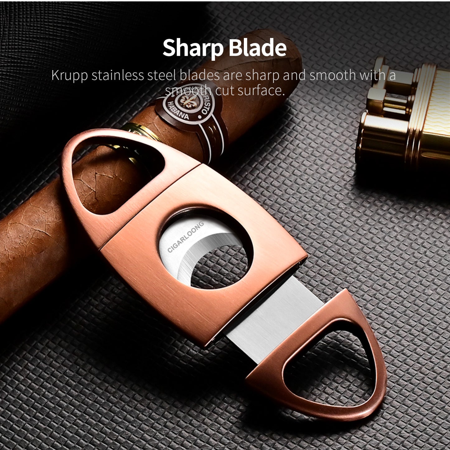 Luxury Cigar Round Cutter