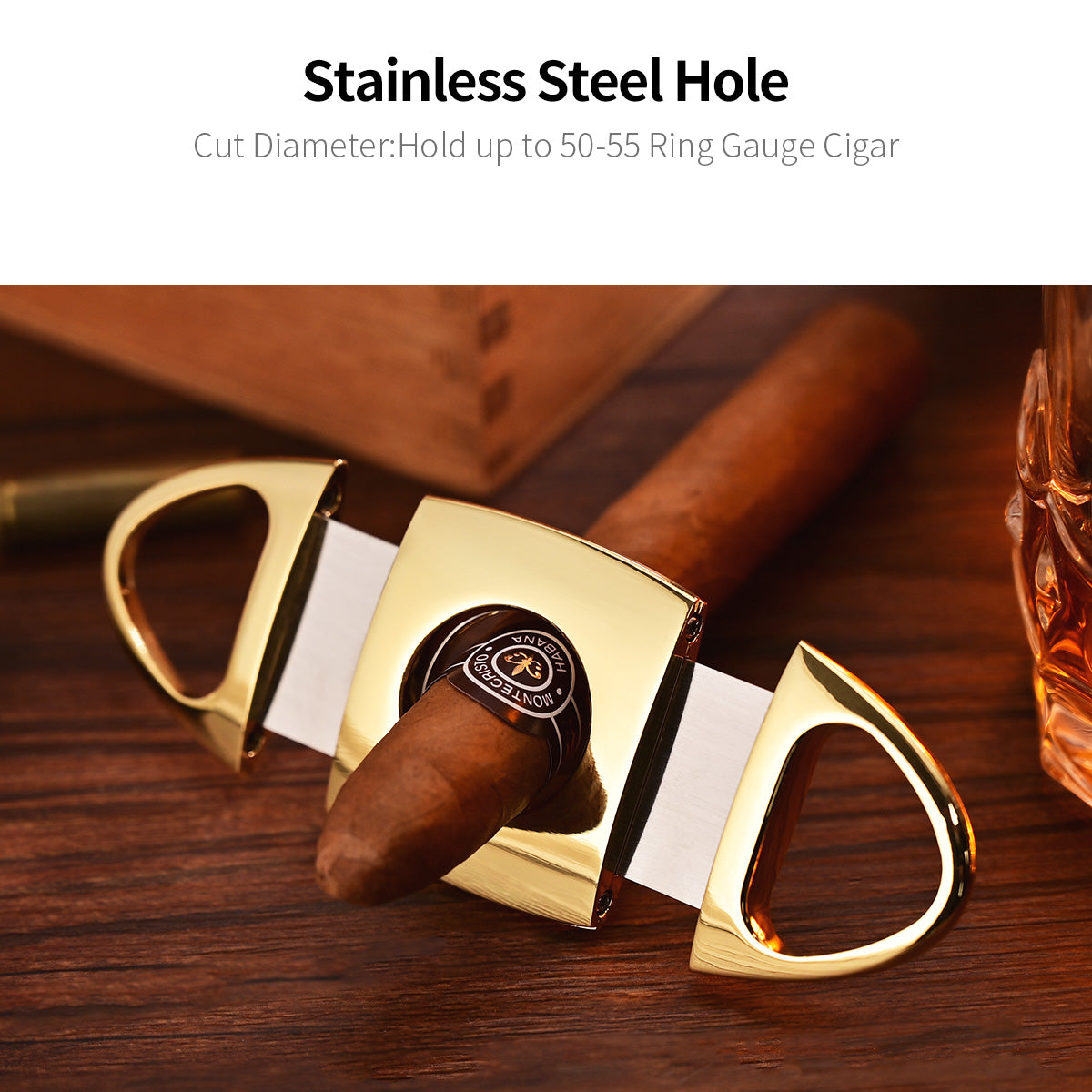 Luxury Cigar Round Cutter