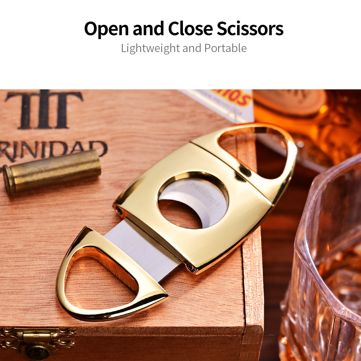 Luxury Cigar Round Cutter