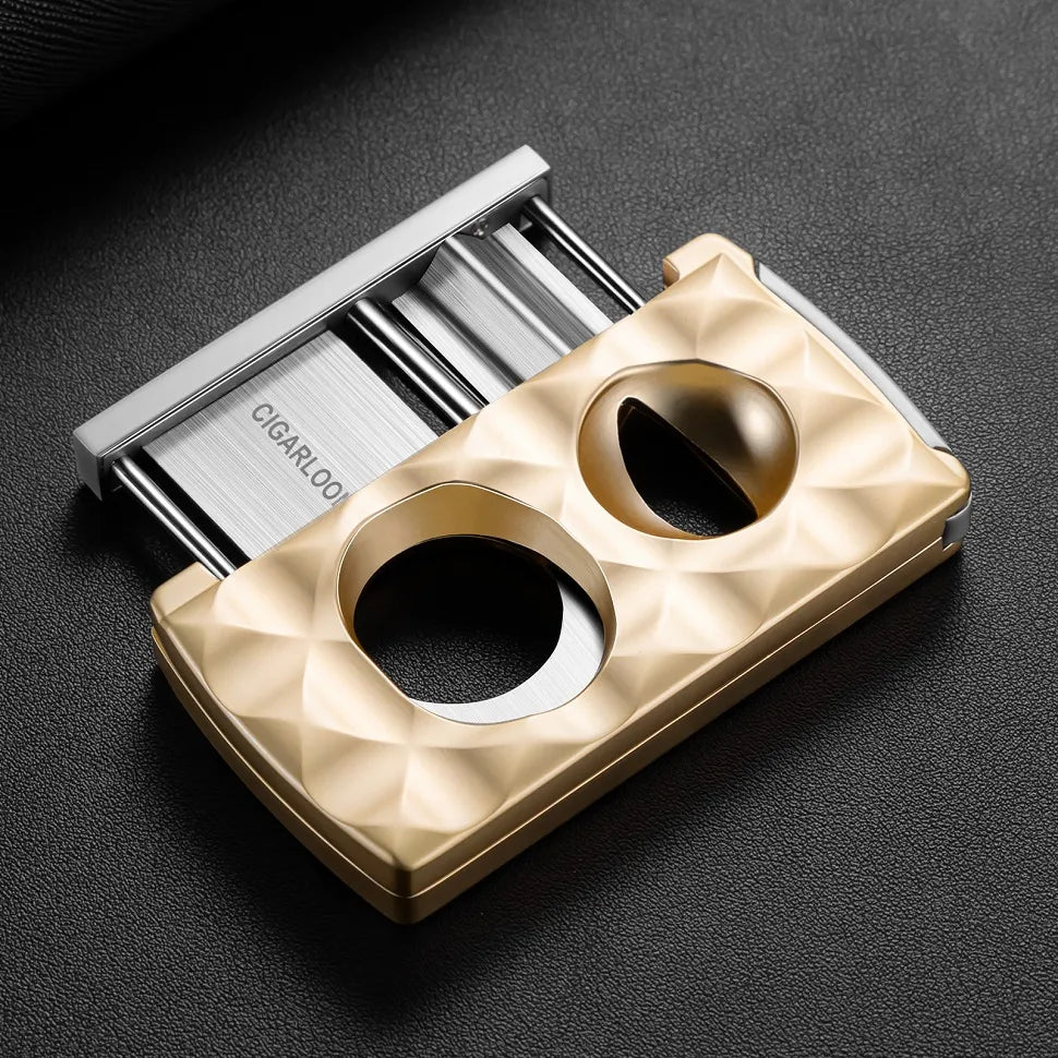 Cigar Cutter Stainless Steel 4-in-1 Cutter