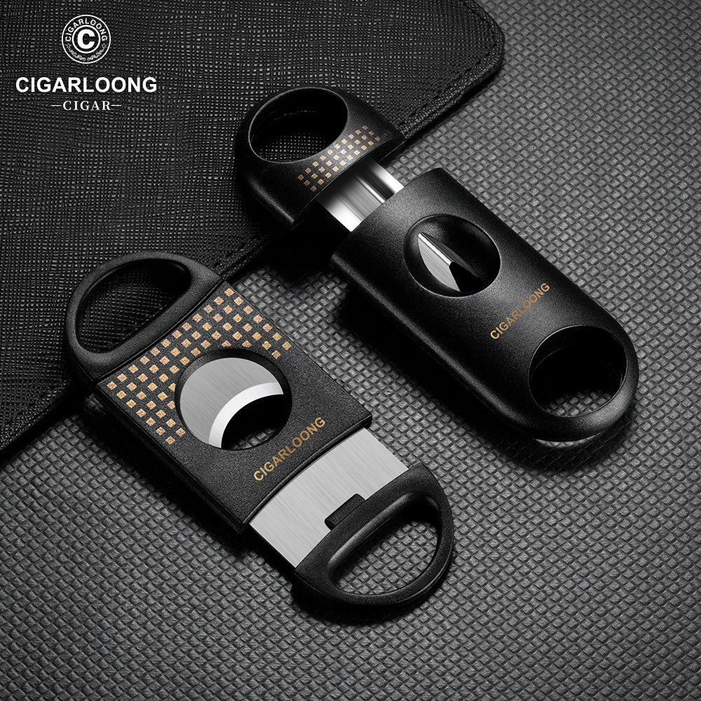 Premium Cigar Accessories Set of Cutters, Ashtray and Punch