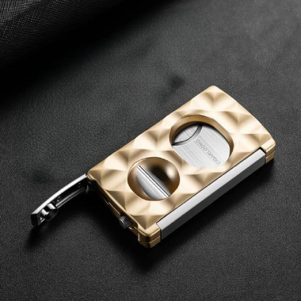 Cigar Cutter Stainless Steel 4-in-1 Cutter