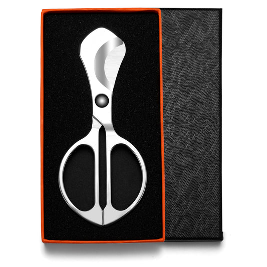 Cigar Scissors Cutter, Stainless Steel with Gift Box