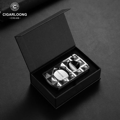 Cigar Cutter Stainless Steel 4-in-1 Cutter