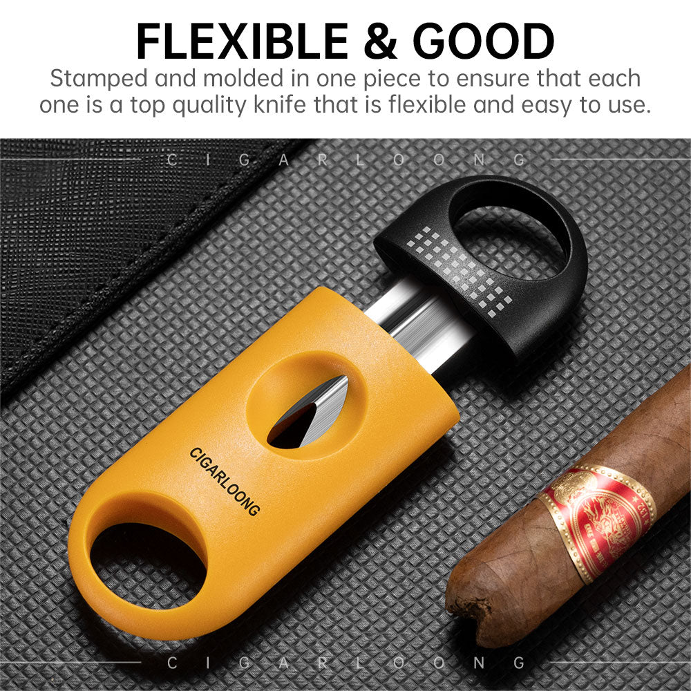 Premium Cigar Set of Cutters and Punch