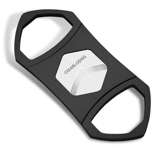 Cigar Cutter  Sharp Double Blade Stainless Steel Cigar Guillotine Scissors