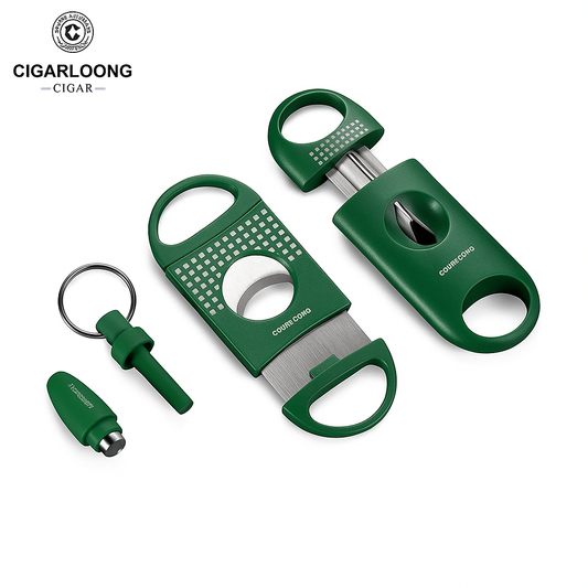 Premium Cigar Set of Cutters and Punch