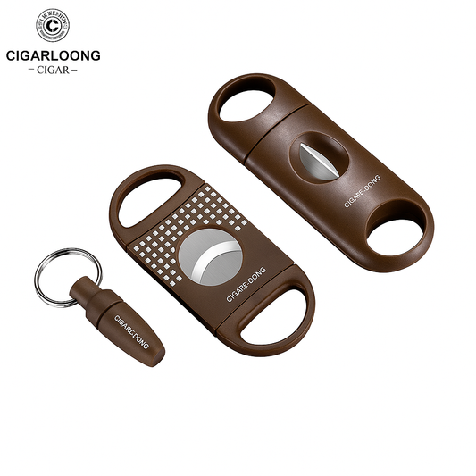 Premium Cigar Set of Cutters and Punch