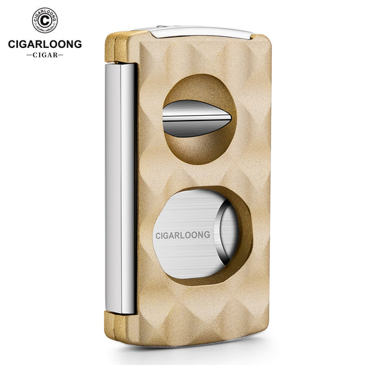 Cigar Cutter Stainless Steel 4-in-1 Cutter