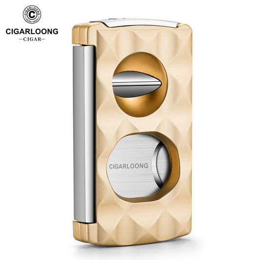 Cigar Cutter Stainless Steel 4-in-1 Cutter