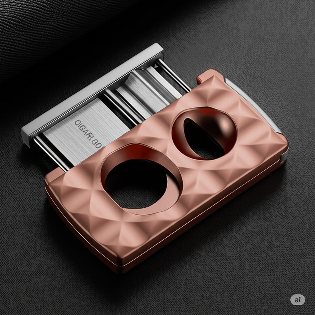 Cigar Cutter Stainless Steel 4-in-1 Cutter