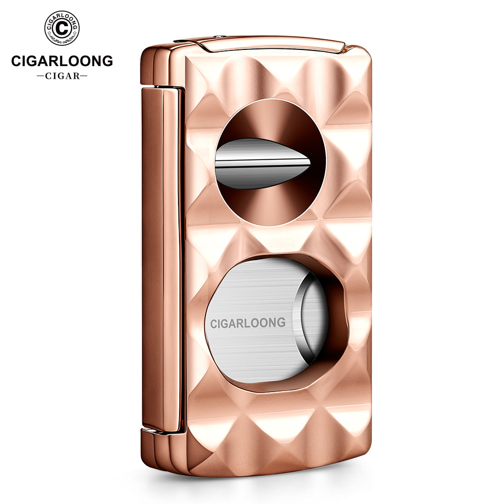 Cigar Cutter Stainless Steel 4-in-1 Cutter