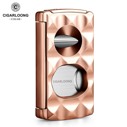 Cigar Cutter Stainless Steel 4-in-1 Cutter