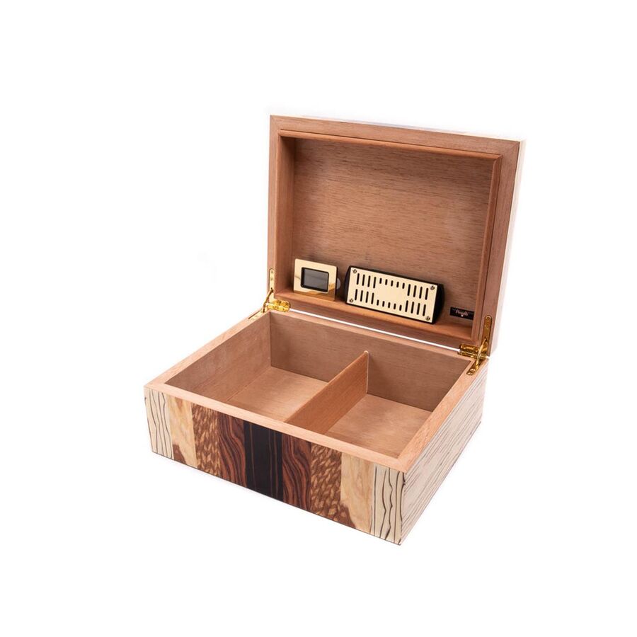 Angelo Budak Cigar Humidor Box (30 Cigars)