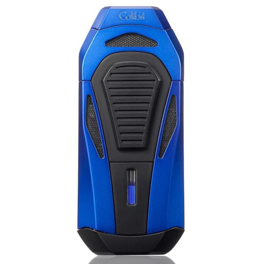 Colibri Boss 3 Cigar Lighter with Flame Breaker Blue