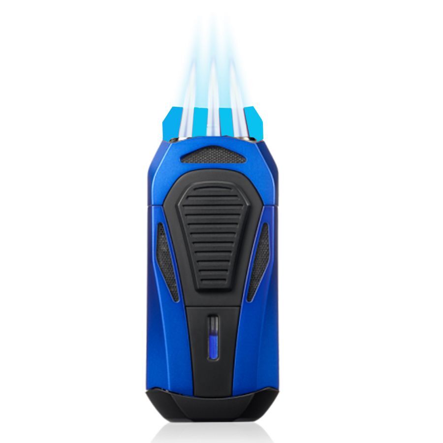 Colibri Boss 3 Cigar Lighter with Flame Breaker Blue