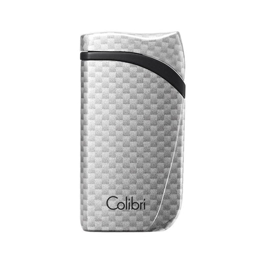 Colibri Falcon 1 Jet Flame Cigar Lighter Carbon Silver