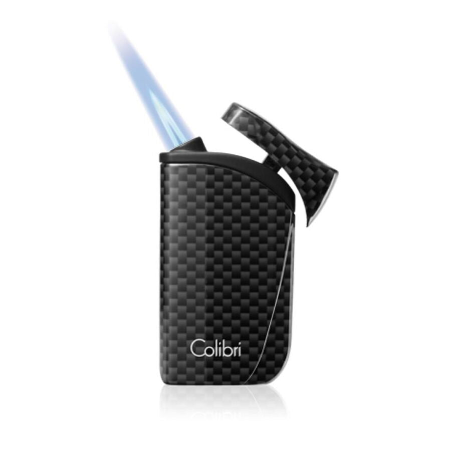 Colibri Falcon 1 Jet Flame Cigar Lighter Carbon Black