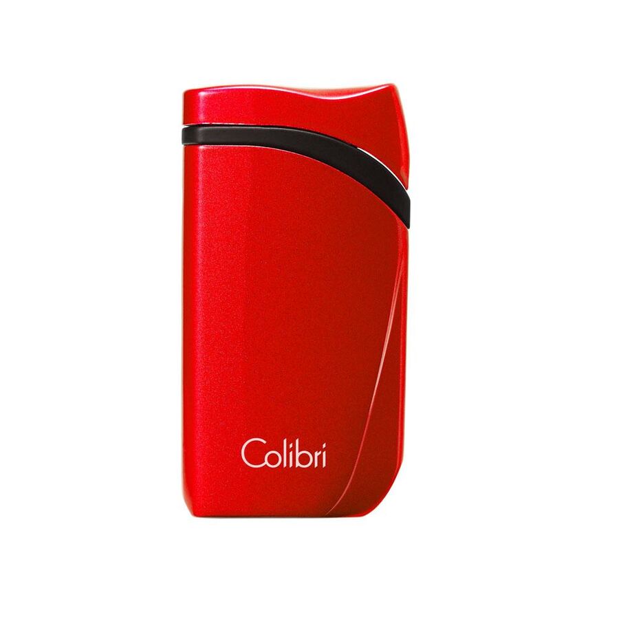 Colibri Falcon Jet Flame Cigar Lighter Metallic Red