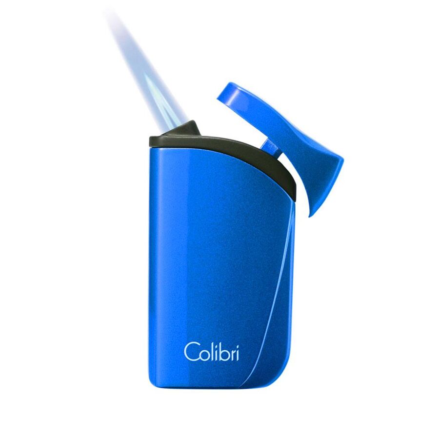 Colibri Falcon Jet Flame Cigar Lighter Metallic Blue