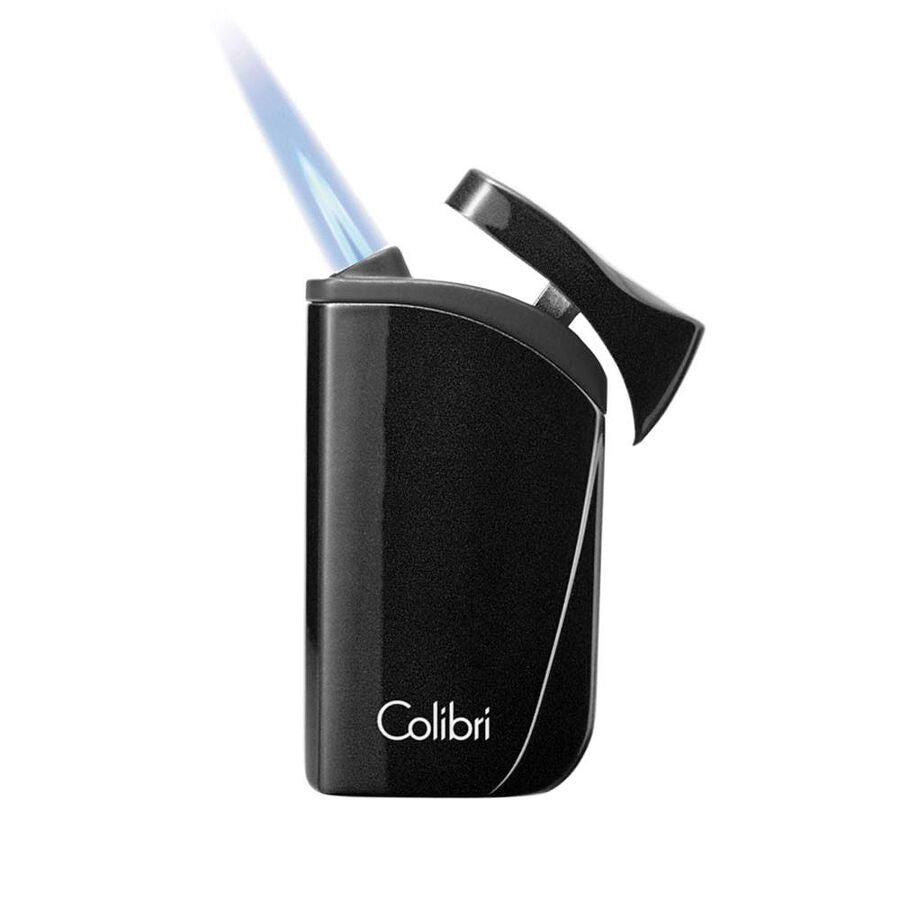 Colibri Falcon Jet Flame Cigar Lighter Metallic Black