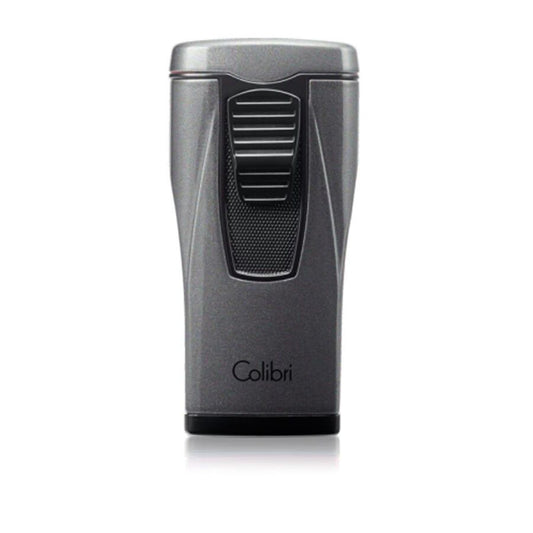 Colibri Monaco 3 Jet Flame Cigar Lighter Metallic Silver