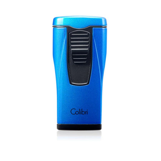 Colibri Monaco 3 Jet Flame Cigar Lighter Metallic Blue