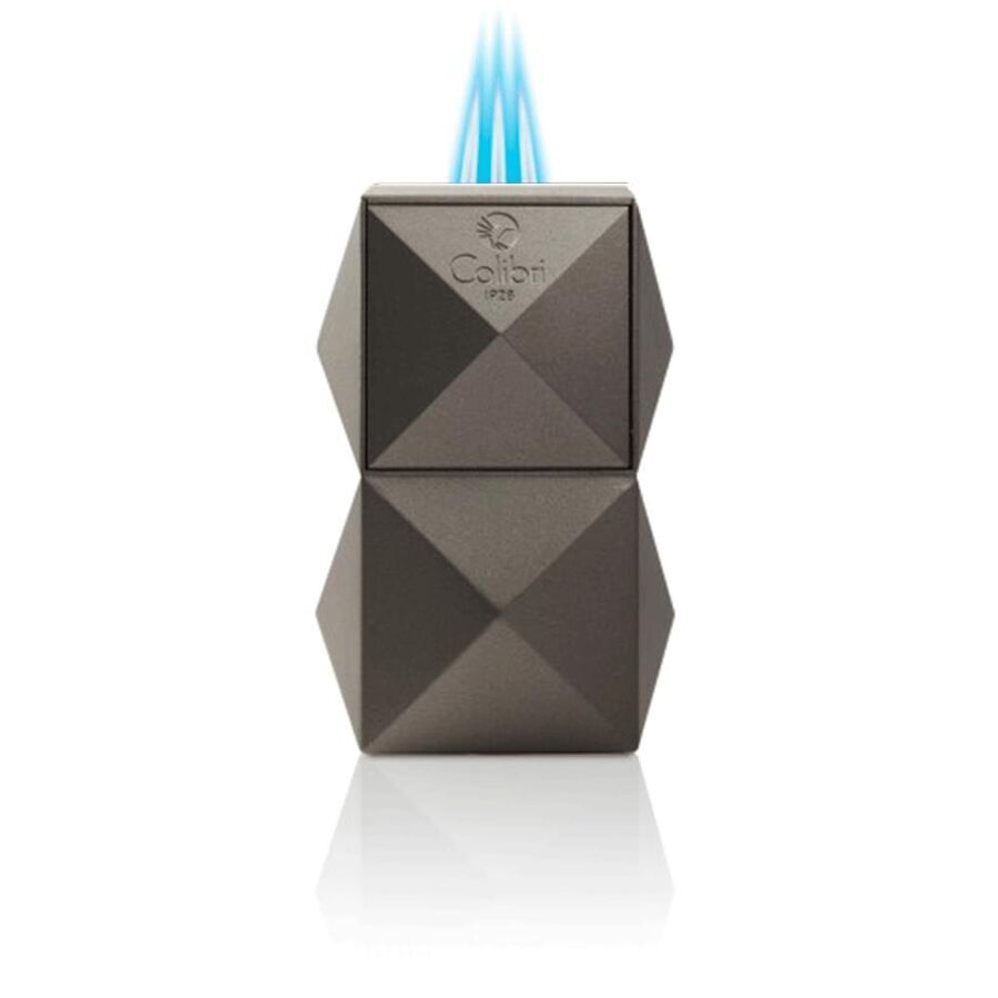 Colibri Quasar Table Lighter 3 Flames Gunmetal