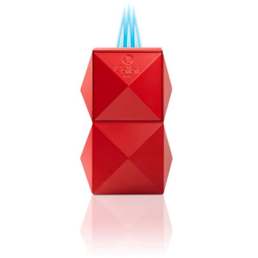 Colibri Quasar Table Lighter 3 Flame Red