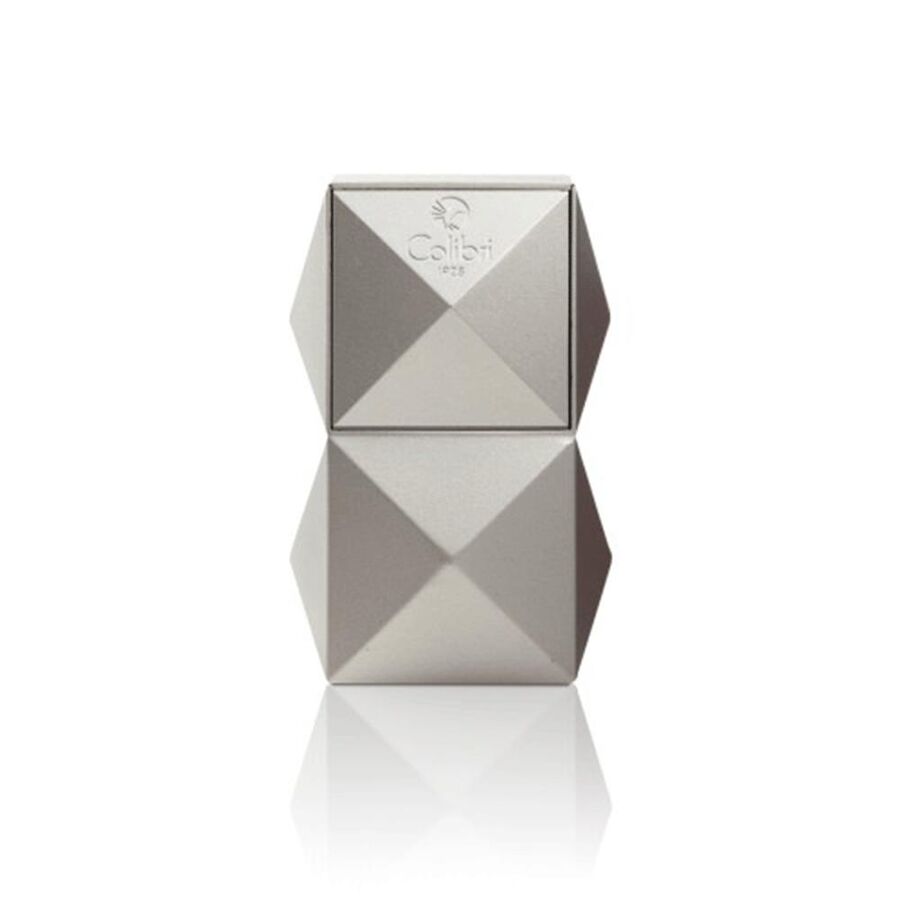 Colibri Quasar Table Lighter 3 Flame Silver