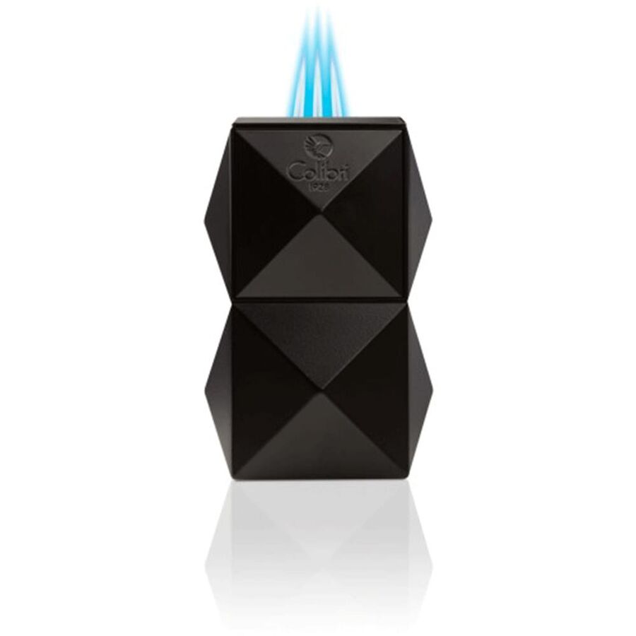 Colibri Quasar Table Lighter 3 Flames Black