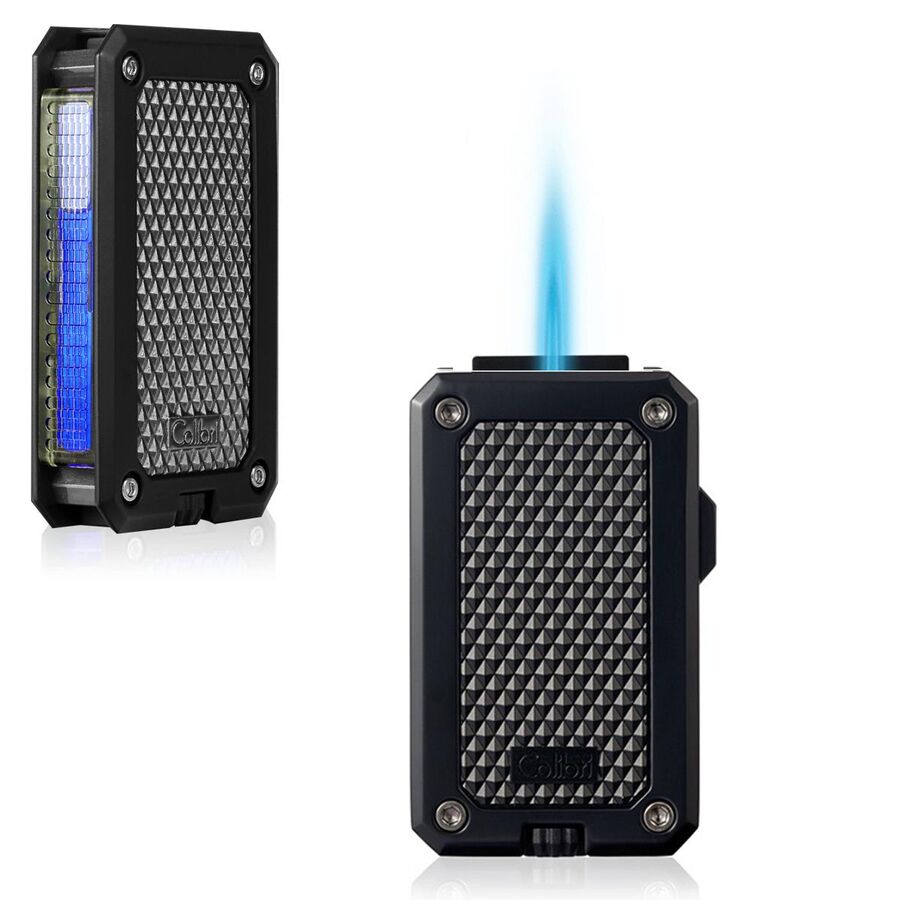 Colibri Rally Jet Flame Cigar Lighter Black