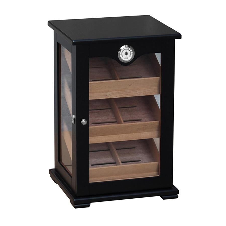 Passatore German Gastro Cigar Box Humidor Cabinet Black 120's