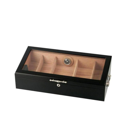 Passatore German Gastro Cigar Box Humidor Black 150's